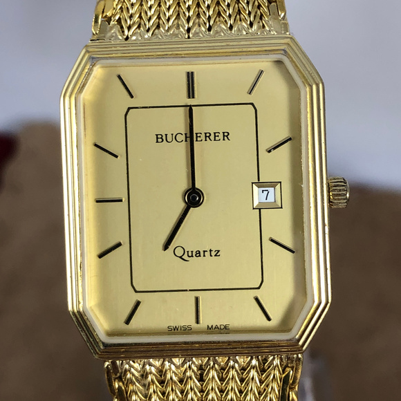 bucherer watch gold